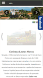 Mobile Screenshot of lavrasnovas.com.br